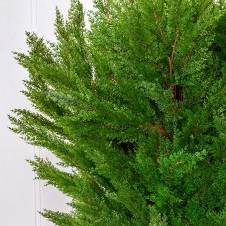 Т140/201-7(з) Можжевельник искусственный куст h140см в кашпо