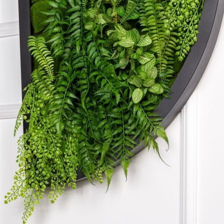 ФП12(з)(F) Фитопанно искусственное Полукруг h100см, r50см