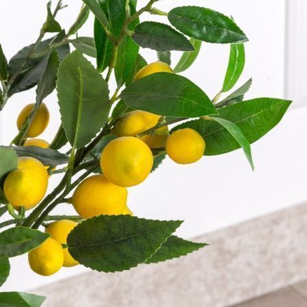 080/РН/20М(F) Лимон искусственный с плодами h80см