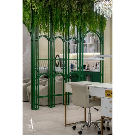 Л129(Пр)(F) Лиана искусственная с ампельными растениями L100см
