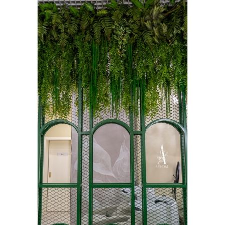 Л129(Пр)(F) Лиана искусственная с ампельными растениями L100см