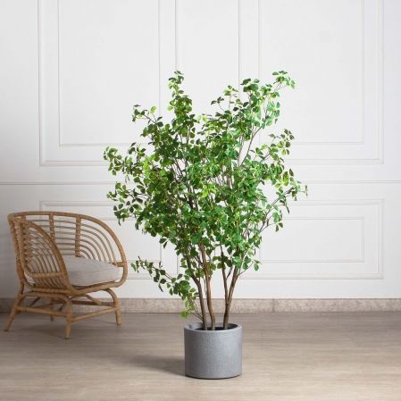 150/РН/ОК/534-1(з)(F) Шеффлера искусственная Компакта h150см d80см в кашпо, латекс