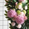 ДЛ162(з)(F) Декор входной группы цветочный h260см (шир 40-60см)