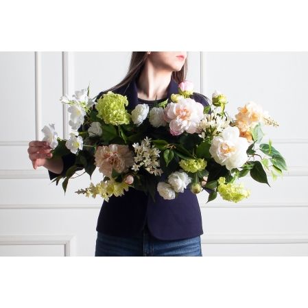 Л167(з)(F) Лиана искусственная цветочная L50см Л167(з)(F) Лиана искусственная цветочная L50см