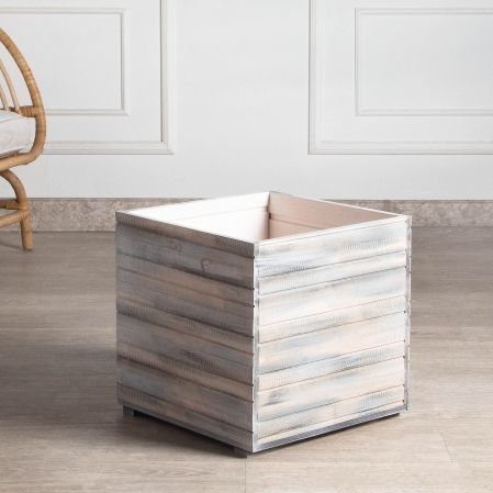 811/04-2/9(з)(F) Ящик деревянный 40х40х40см (серый)