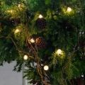 ДЛ184/СВ04(Пр)(Fix)(F) Декор входной группы хвойный с декором h290см на прутьях,пристенный