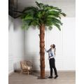 ПС350/ТР/ПВУ/49(з)(F) Пальма Арека искусственная h350 d180см (латекс) с усилением на мет.основании