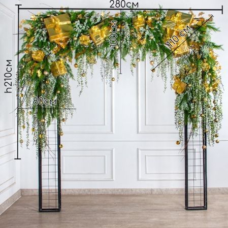 ДЛ189(Пр)(Fix)(F)Декор вход.группы h210см н/прутьях, прист.золото ДЛ189(Пр)(Fix)(F)Декор вход.группы h210см н/прутьях, прист.золото