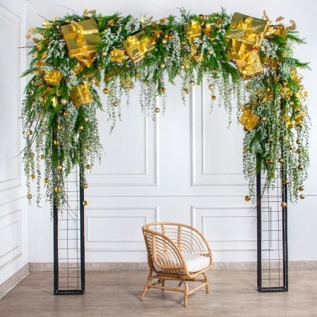 ДЛ189(Пр)(Fix)(F)Декор вход.группы h210см н/прутьях, прист.золото ДЛ189(Пр)(Fix)(F)Декор вход.группы h210см н/прутьях, прист.золото