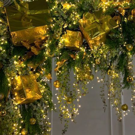 ДЛ189/СВ03т(Пр)(Fix)(F)Декор вход.группы h210см н/прутьях,прист.с гирляндой "Роса".золото ДЛ189/СВ03т(Пр)(Fix)(F)Декор вход.группы h210см н/прутьях,прист.с гирляндой "Роса".золото