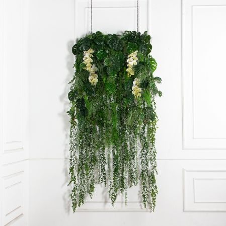 Л176(Пр)(F) Лиана искусственная тропики с ампельными растениями L100см Л176(Пр)(F) Лиана искусственная тропики с ампельными растениями L100см