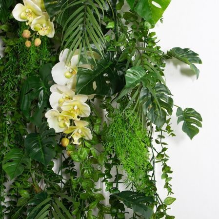 Л176(Пр)(F) Лиана искусственная тропики с ампельными растениями L100см Л176(Пр)(F) Лиана искусственная тропики с ампельными растениями L100см