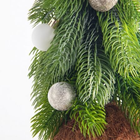 ККД10/289(Пр)(F) Кокедама искусственная Ёлочка малая d10см