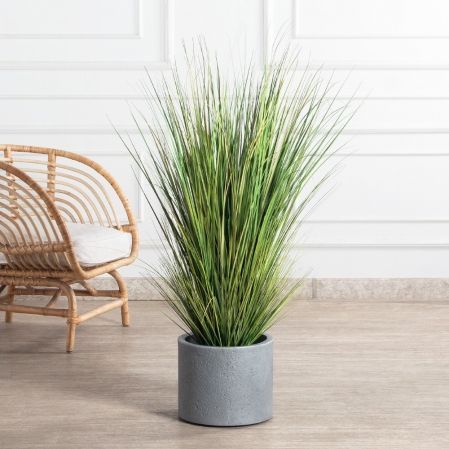 ЦС118-1/2(з)(F) Трава Осока исусственная раскидистая h100см