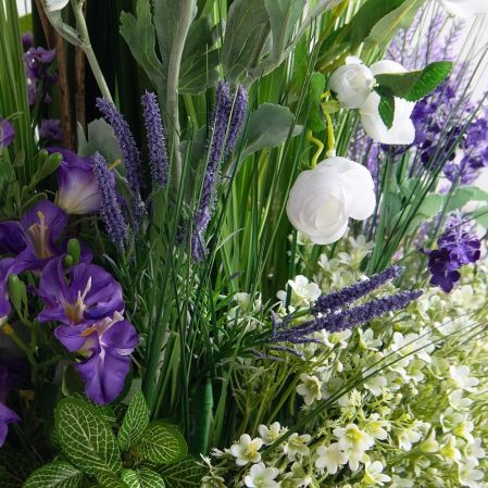 ВМ105-3(з)(F) Композиция искусственная Цветочный луг h100 d50см на вставке