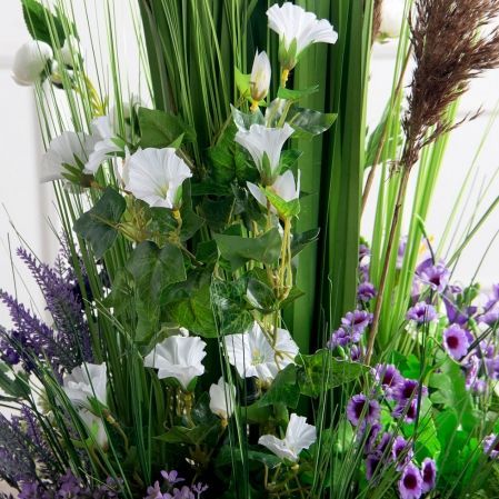 ВМ105-3(з)(F) Композиция искусственная Цветочный луг h100 d50см на вставке