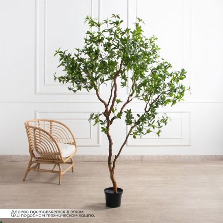 200/ВИТ/АСС/526(з)(F) Бересклет искусственный  h200см d130х80см, латекс