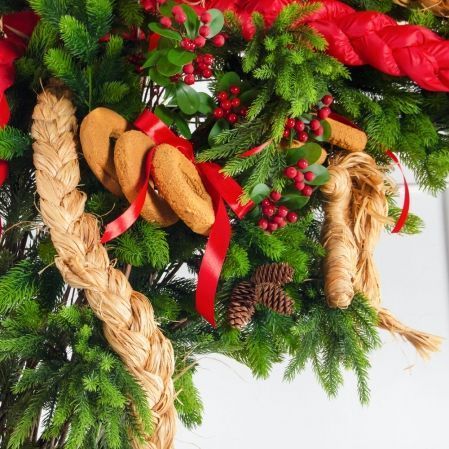 ДЛ193(Пр)(Fix)(F)Декор вход.группы h280см н/прутьях, прист.,в русском стиле