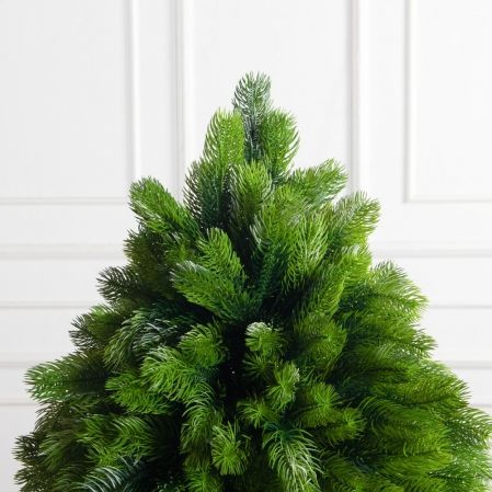 120/289-3(Пр)(Fix)(F) Ель искусственная h120см с красным декором на основании