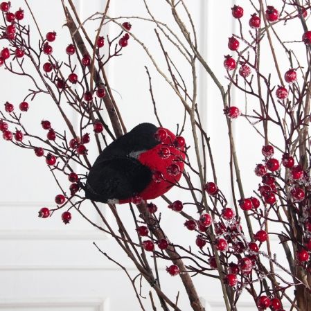 200/РН/647(Пр)(F) Дерево искусственное со снегирями h200см 200/РН/647(Пр)(F) Дерево искусственное со снегирями h200см