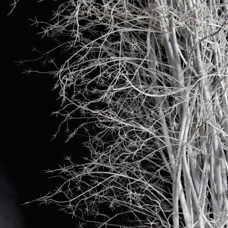 ДА09(з)(F) Декоративная искусственная арка с белыми ветками  350х280см