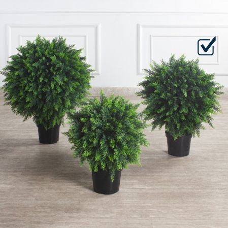 050/Ш/1460(Пр)(F) Туя искусственная шар  h65см, d50см