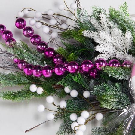 ДЛ196(Пр)(Fix)(F) Декор вход.группы h220 н/прутьях с леденцами, пристенная