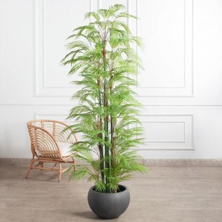 ПК220/5С/359(з)(F) Пальма искусственная кустовая h220 d100см
