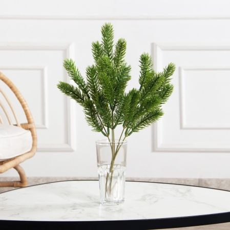 736А/9271-2165(F)(Чп) Ветка еловая h35см(27+8см) 5веток