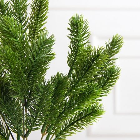 736А/9271-2165(F)(Чп) Ветка еловая h35см(27+8см) 5веток