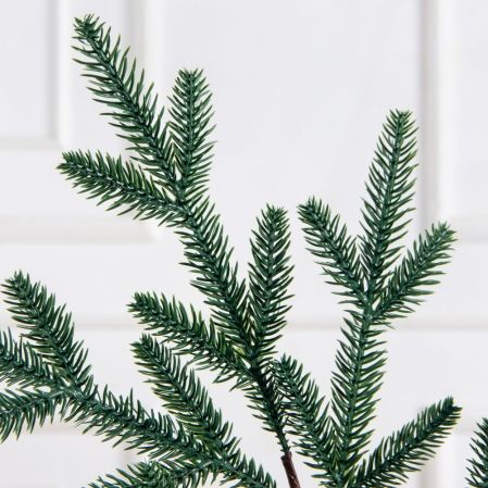 736А/9271-1116(F)(Чп) Ветка еловая h60см(37+23см) 5веток