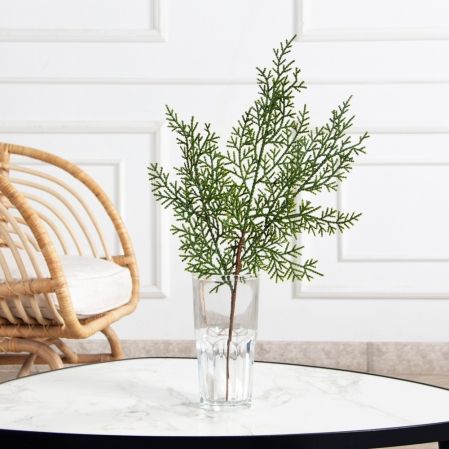 736А/9271-0039(Чп)(F) Ветка кипариса h41см(30+11см) 3 ветки