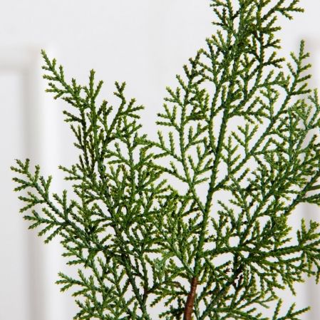 736А/9271-0039(Чп)(F) Ветка кипариса h41см(30+11см) 3 ветки