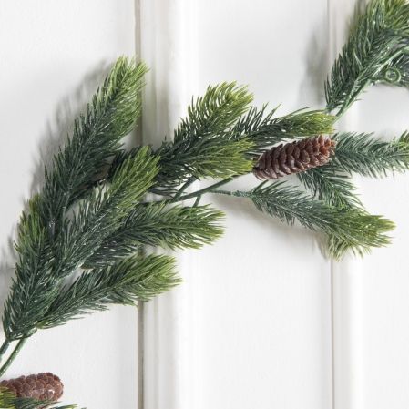 736А/9271-0162(Чп)(F) Гирлянда еловая НГ с шишками и блёстками h150см 736А/9271-0162(Чп)(F) Гирлянда еловая НГ с шишками и блёстками h150см