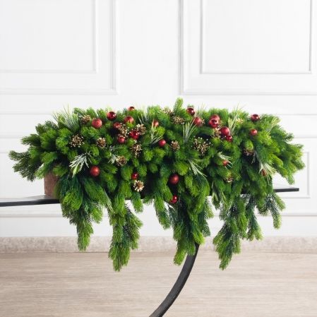 КНг65/4(з)(F) Композиция искусственная НГ в кокосовом боксе 99х13,5х13,5см (свес 50 см) КНг65/4(з)(F) Композиция искусственная НГ в кокосовом боксе 99х13,5х13,5см (свес 50 см)