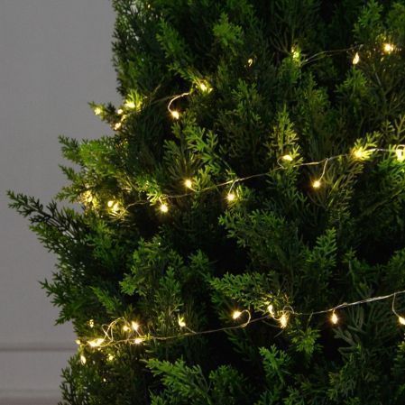 Т210/СВ03т/1460(Пр)(F) Туя искусственная конус h210см с гирляндой Роса Т210/СВ03т/1460(Пр)(F) Туя искусственная конус h210см с гирляндой Роса