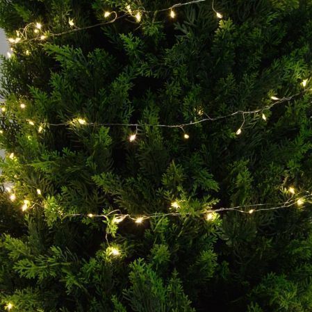 Т210/СВ03т/1460(Пр)(F) Туя искусственная конус h210см с гирляндой Роса Т210/СВ03т/1460(Пр)(F) Туя искусственная конус h210см с гирляндой Роса