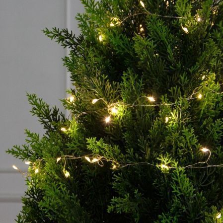 Т180/СВ03т/1460(Пр)(F) Туя искусственная конус h180см с гирляндой Роса Т180/СВ03т/1460(Пр)(F) Туя искусственная конус h180см с гирляндой Роса