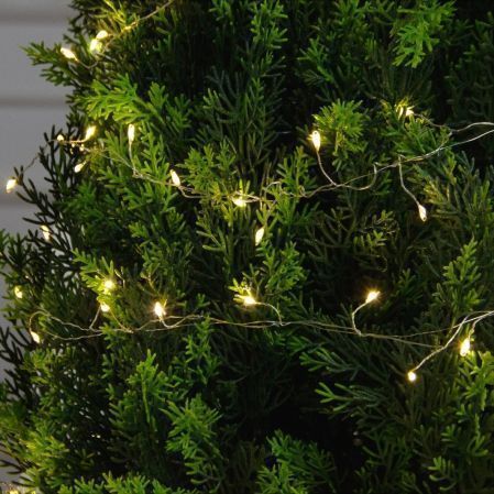 Т120/СВ03т/1460(Пр)(F) Туя искусственная конус h120см с гирляндой Роса Т120/СВ03т/1460(Пр)(F) Туя искусственная конус h120см с гирляндой Роса