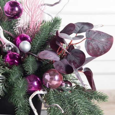 К565(Пр)(F) Композиция искусственная НГ интерьерная, в кашпо