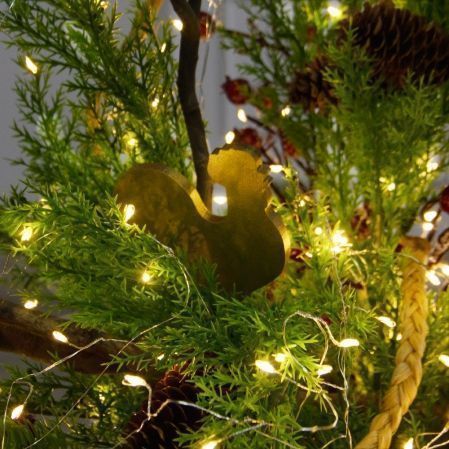 К567/СВ03т(Пр)(F) Композиция искусственная НГ интерьерная в русском стиле с гир.Роса, на основании К567/СВ03т(Пр)(F) Композиция искусственная НГ интерьерная в русском стиле с гир.Роса, на основании