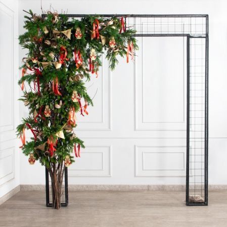 ДЛ197(Пр)(Fix)(F)Декор вход.группы h280см н/прутьях, прист.,с матрешками в русском стиле ДЛ197(Пр)(Fix)(F)Декор вход.группы h280см н/прутьях, прист.,с матрешками в русском стиле