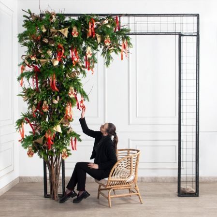 ДЛ197(Пр)(Fix)(F)Декор вход.группы h280см н/прутьях, прист.,с матрешками в русском стиле ДЛ197(Пр)(Fix)(F)Декор вход.группы h280см н/прутьях, прист.,с матрешками в русском стиле