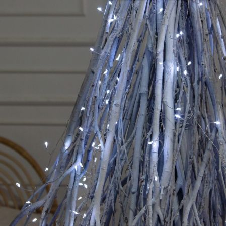 170/РН/СВ03х(Пр)(F) Ель в скандиновском стиле с гирляндой Роса h170см, белая 170/РН/СВ03х(Пр)(F) Ель в скандиновском стиле с гирляндой Роса h170см, белая