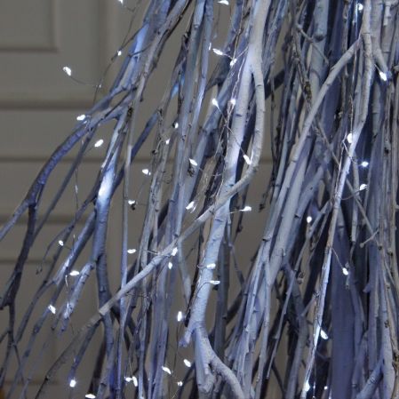 170/РН/СВ03х(Пр)(F) Ель в скандиновском стиле с гирляндой Роса h170см, белая 170/РН/СВ03х(Пр)(F) Ель в скандиновском стиле с гирляндой Роса h170см, белая