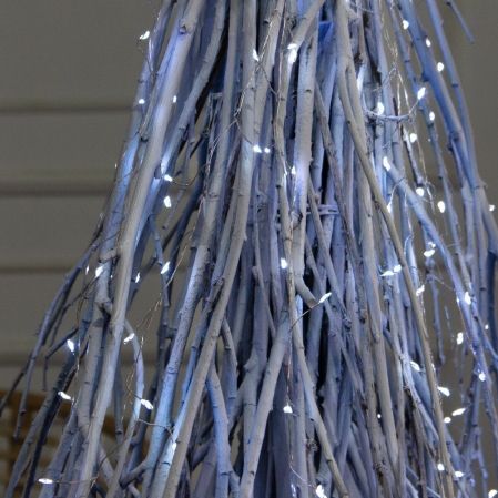 130/РН/СВ03х(Пр)(F) Ель в скандиновском стиле с гирляндой Роса h130см, белая 130/РН/СВ03х(Пр)(F) Ель в скандиновском стиле с гирляндой Роса h130см, белая