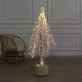 130/РН/СВ03т(Пр)(F) Ель в скандиновском стиле с гирляндой Роса h130см, белая 130/РН/СВ03т(Пр)(F) Ель в скандиновском стиле с гирляндой Роса h130см, белая