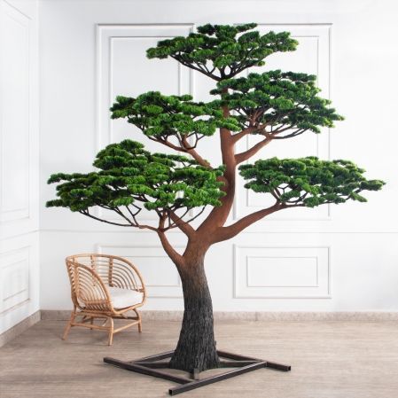 260МЕТ/ДС/МЯ/30-1(F) Бонсай искусственный Сосна h260см d260см 260МЕТ/ДС/МЯ/30-1(F) Бонсай искусственный Сосна h260см d260см