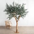 250/1Ст/ВИТ/465(Пр)(F) Оливковое дерево искусственное h250см на основании