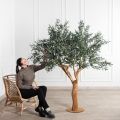 200/1Ст/ВИТ/465(Пр)(F) Оливковое дерево искусственное h200см на основании